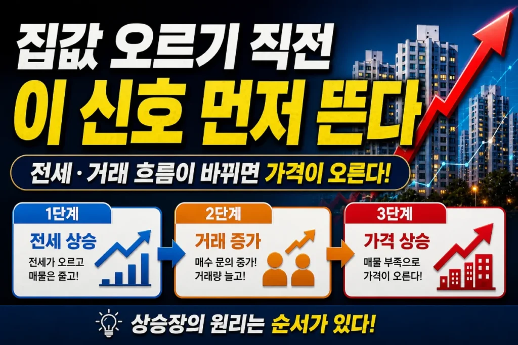 집값 오르기 직전 이 신호가 먼저 뜬다