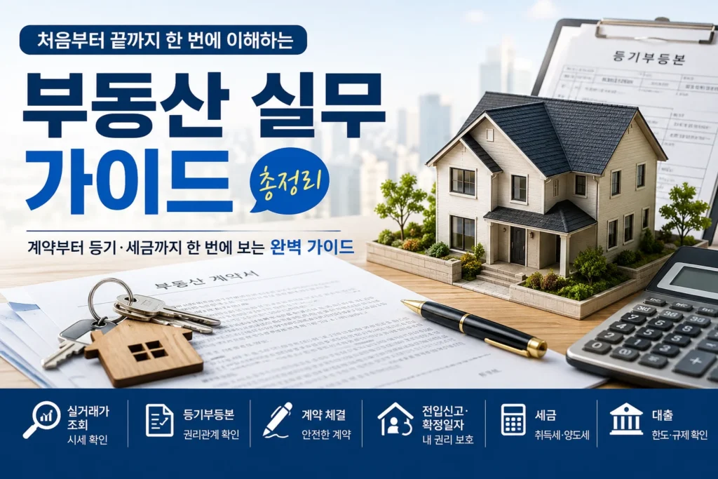 부동산 실무 가이드 총정리
