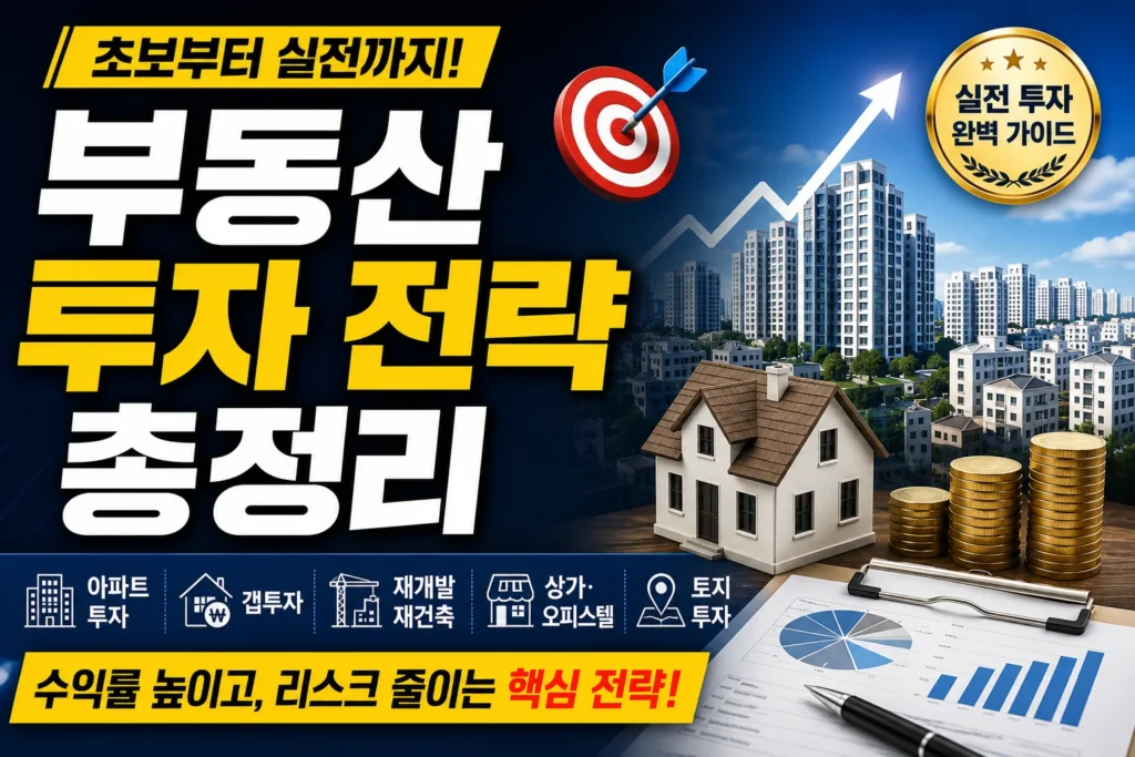 부동산 투자 전략 총정리