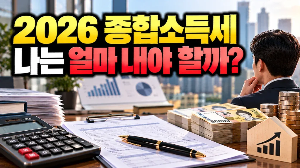 2026 종합소득세 나는 얼마 내야 할까?